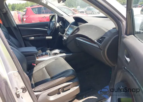 2017 Acura Mdx Technology Package from USA, damaged, VIN 5FRYD4H51HB033132